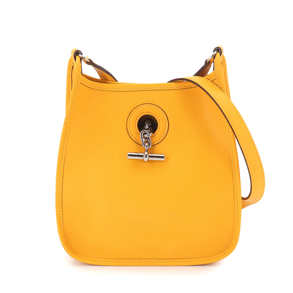 Vespa TPM Shoulder Bag Veau Epsom Jaune Purse
