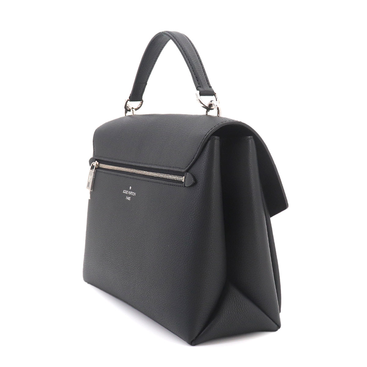 My Lock Me Satchel 2way Hand Bag Leather Noir M54849