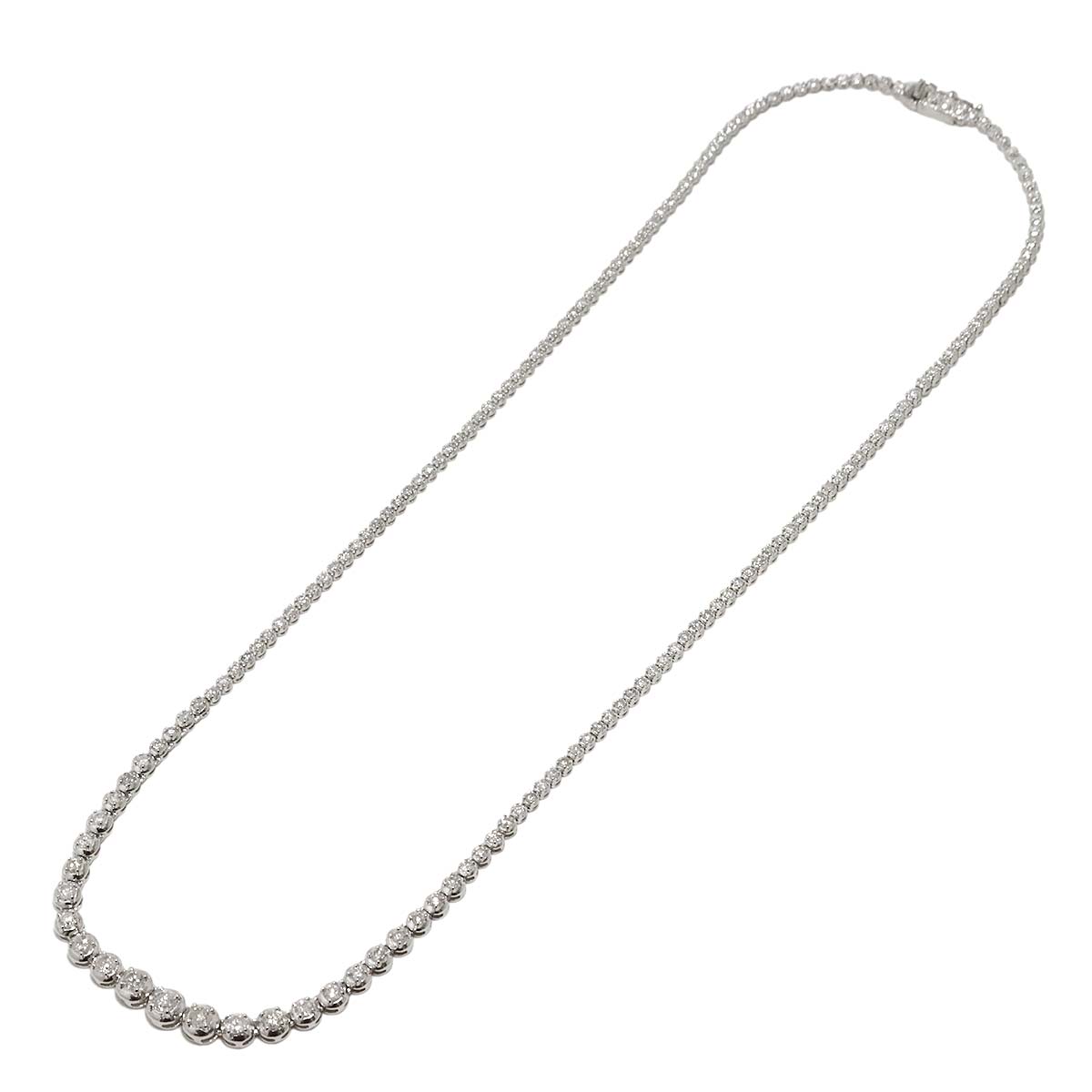 Diamond 3.00ct Necklace Pt Platinum