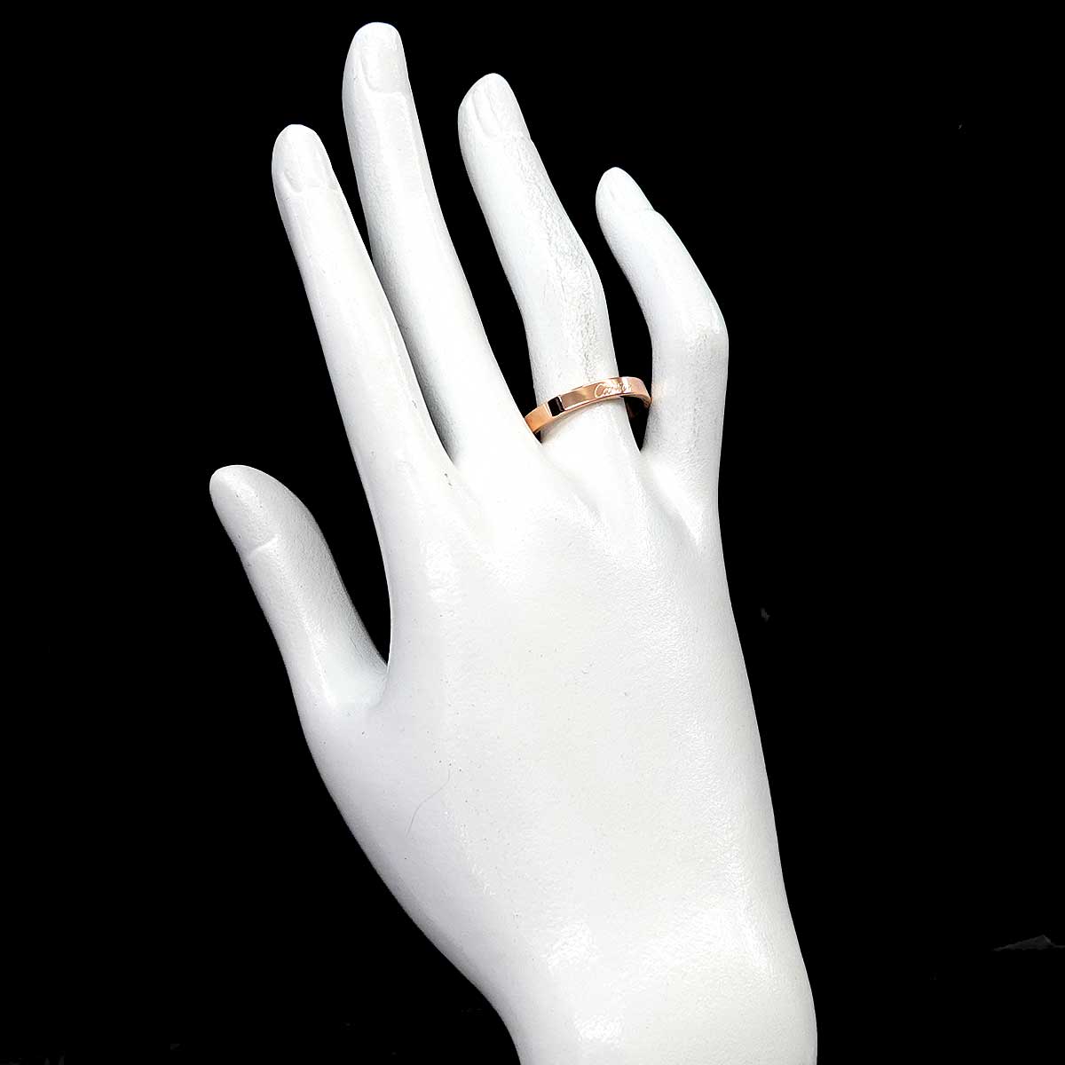 C de Ring 18K Pink Gold 750 Size60 9(US)