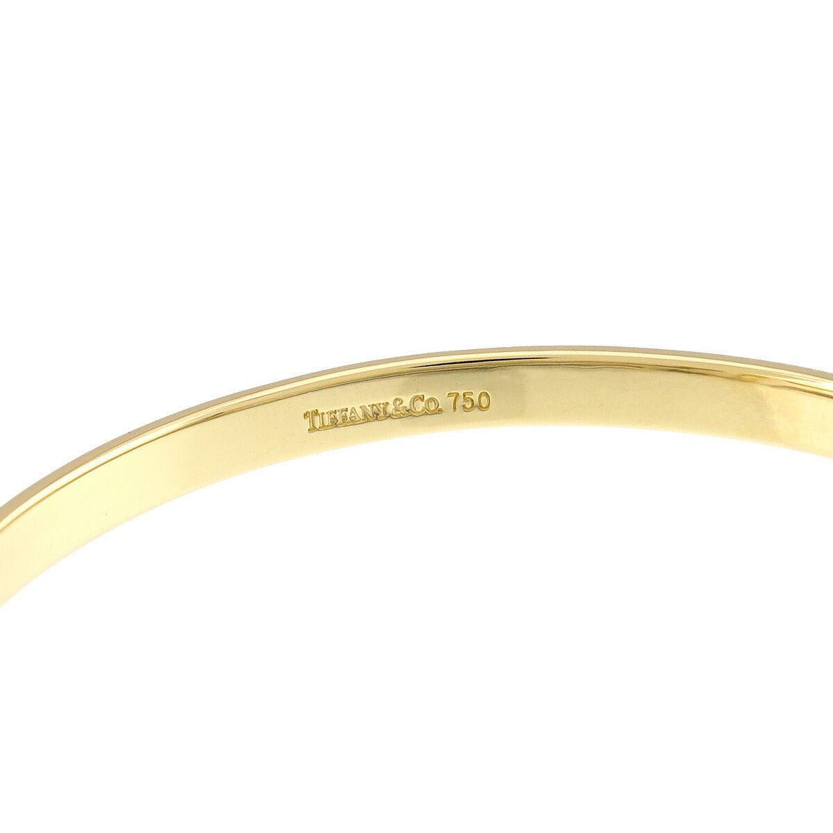 Bangle Bracelet 18K YG 750