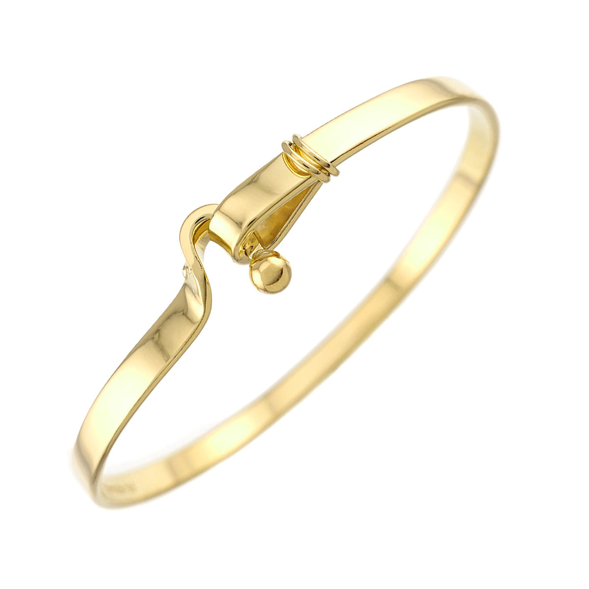 Bangle Bracelet 18K YG 750