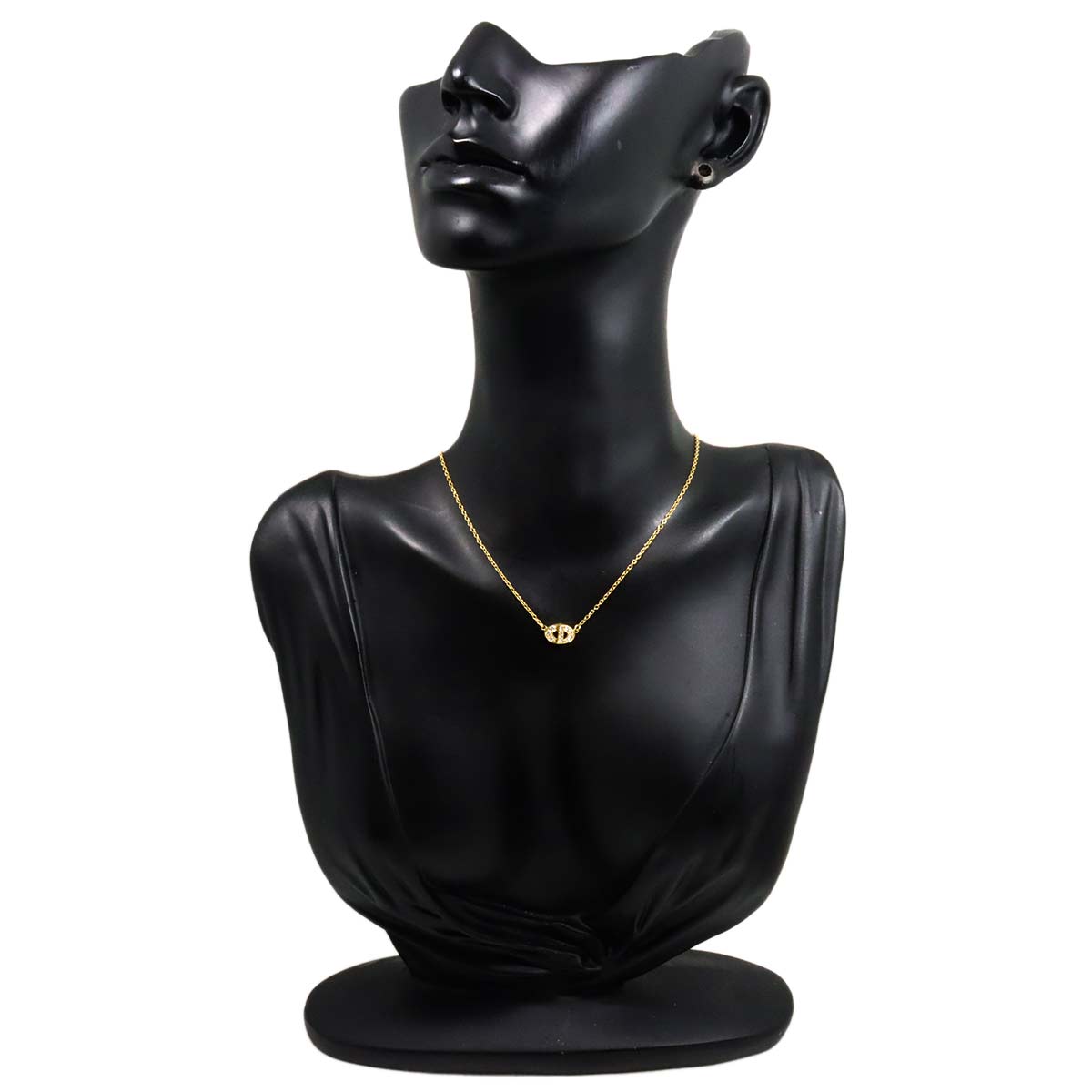 Diamond Necklace 18K Yellow Gold 750