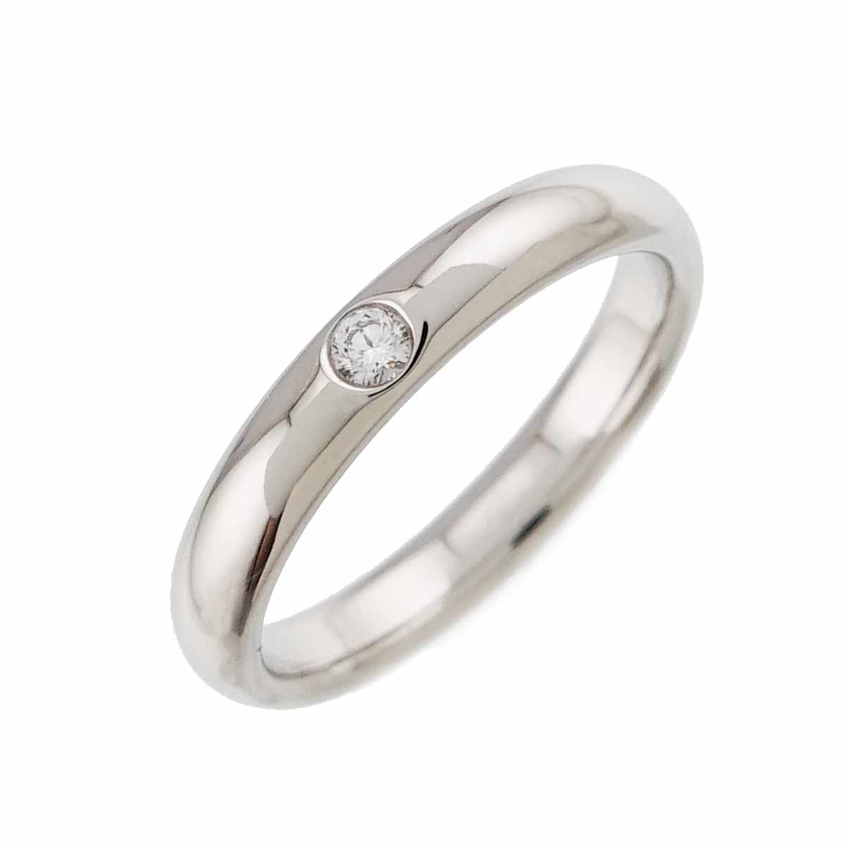 Diamond Ring Pt Platinum size5-5.25(US)