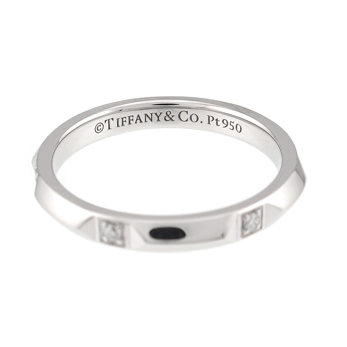 True Diamond Ring Platinum size6.75(US)