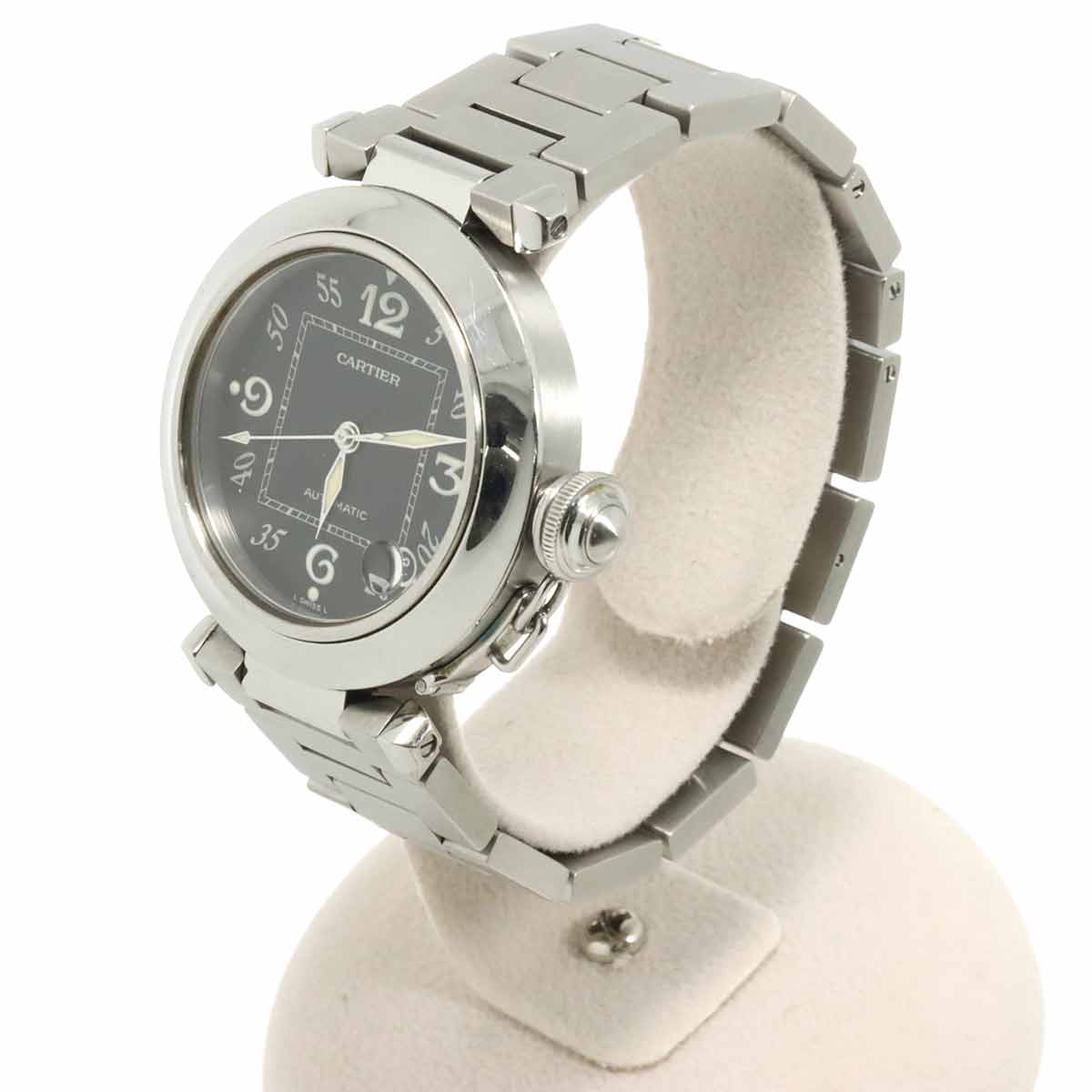 Pasha C W31043M7 Automatic Date Black Dial Boys