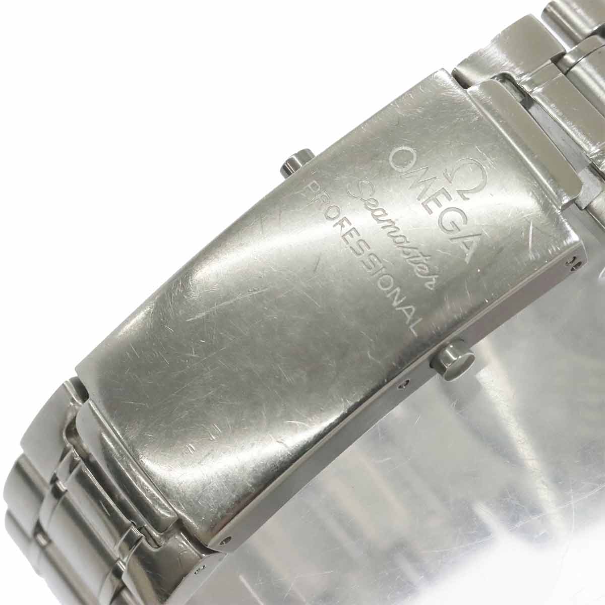 Seamaster 300 2262.50 Date Quartz Black Dial Boys Watch