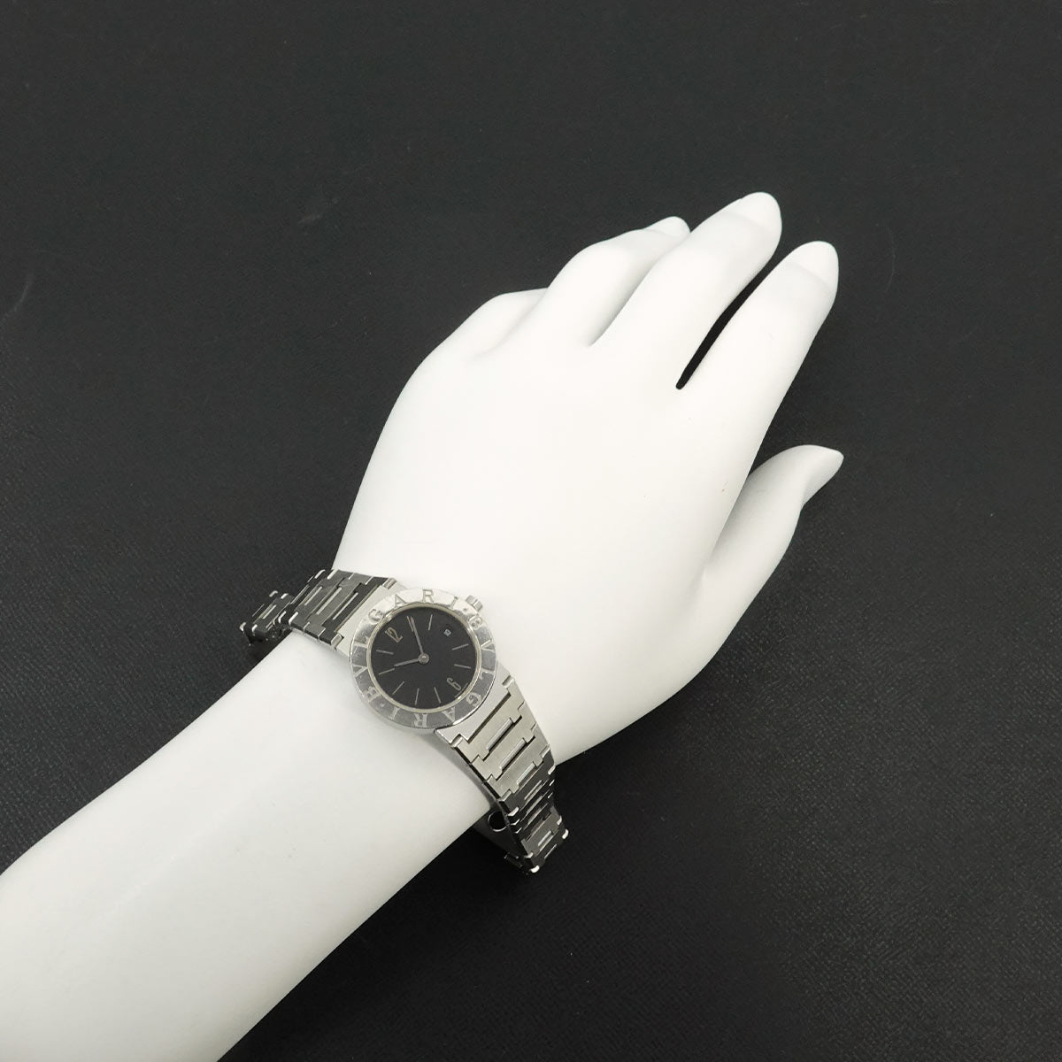 BVLGARIBVLGARI BB26SSD Date Quartz Black Dial Ladies Watch
