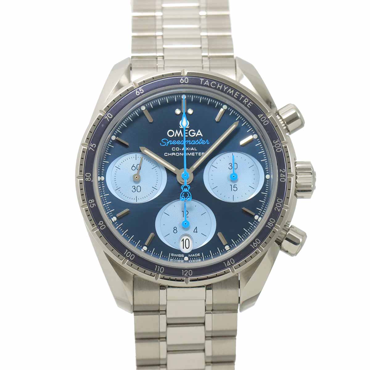 Speedmaster Orbis 38 324.30.38.50.03.002 Navy Dial Teddy bear