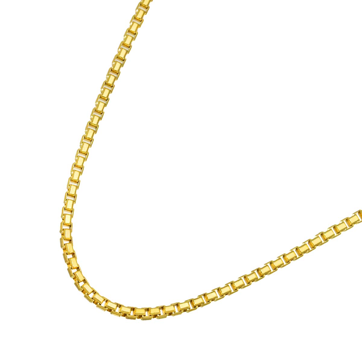 Venetian Necklace 18K K18 YG Yellow Gold 750