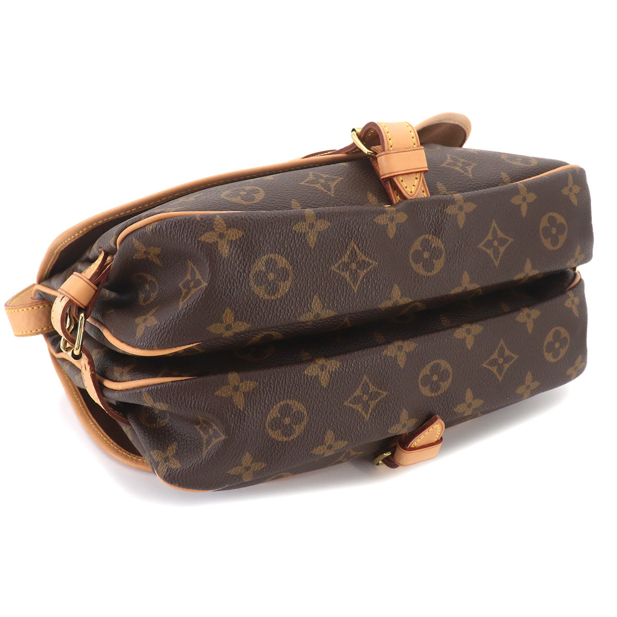 Monogram Samur 30 Shoulder Bag Brown M42256 Purse