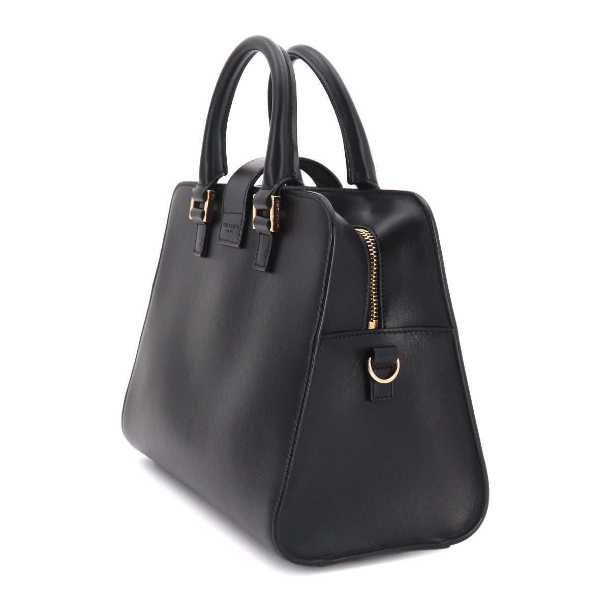 Baby Cabas Hand Shoulder Bag Leather Black 568853