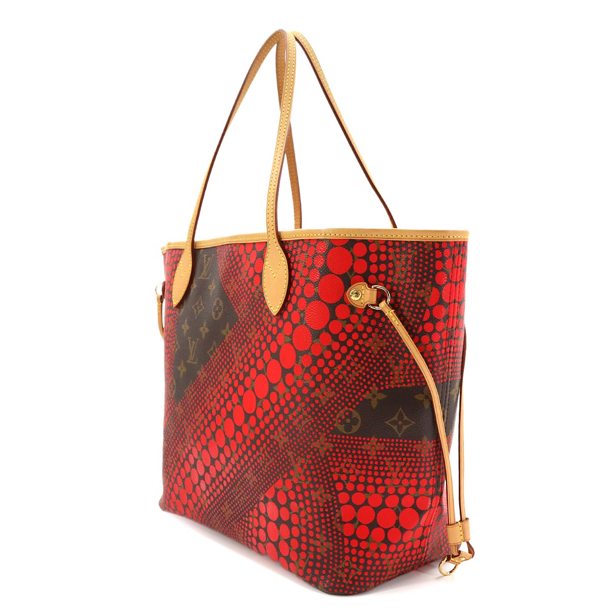 Monogram Wave Neverfull MM Tote Bag Yayoi Kusama M40686