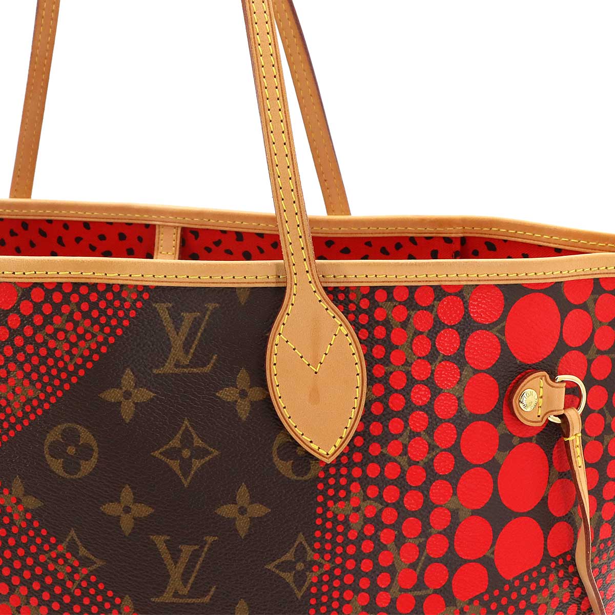 Monogram Wave Neverfull MM Tote Bag Yayoi Kusama M40686