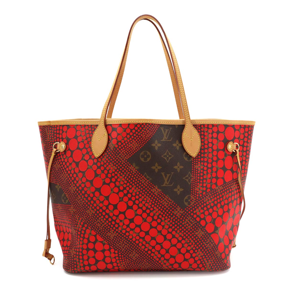 Monogram Wave Neverfull MM Tote Bag Yayoi Kusama M40686