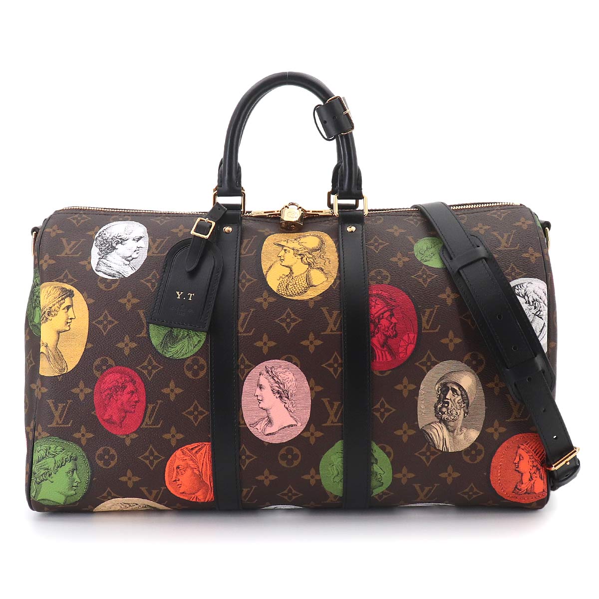 Monogram cameo Keepall Bandoliere 45 Luggage M59261