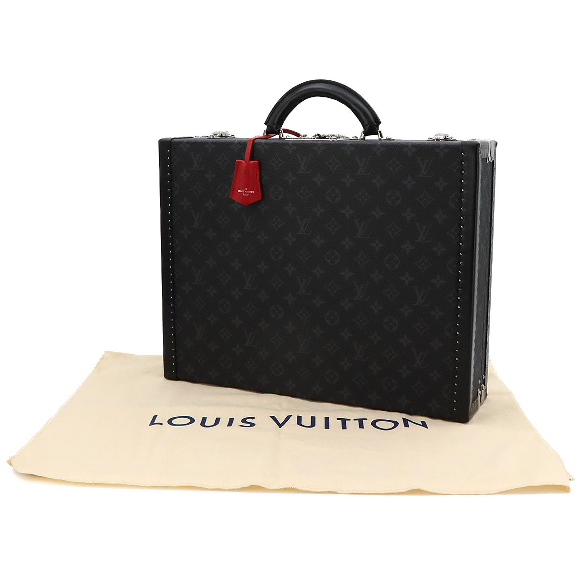 Monogram Eclipse President Classeur 45 Trunk Case Black