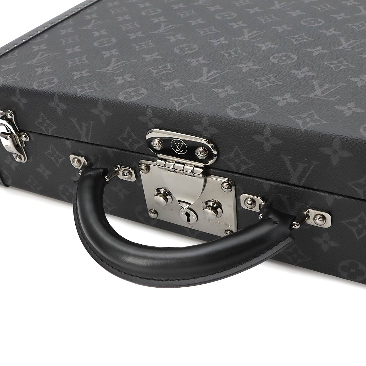 Monogram Eclipse President Classeur 45 Trunk Case Black