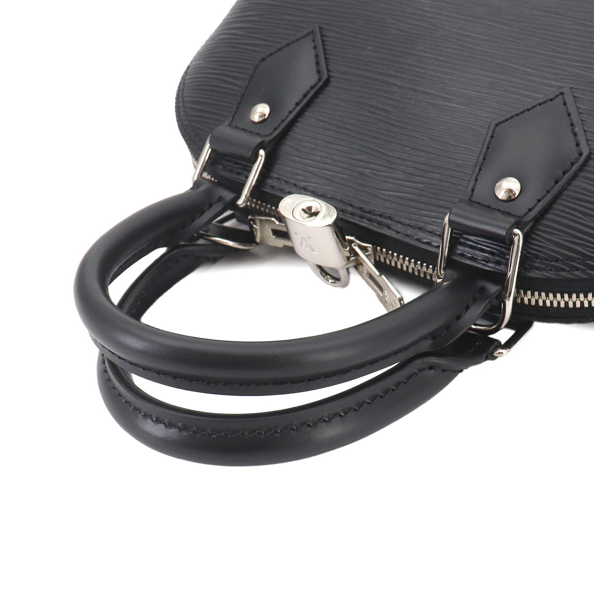 Epi Alma BB Hand Shoulder Bag Leather Noir M24645