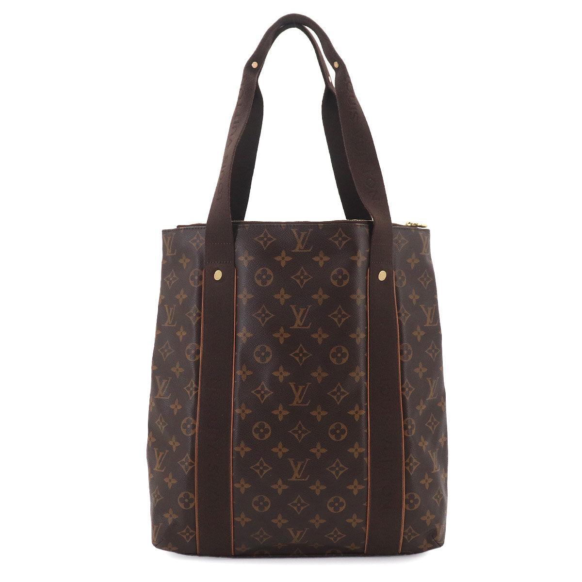 Monogram Cabas Beaubourg Tote Bag Brown M53013 Purse