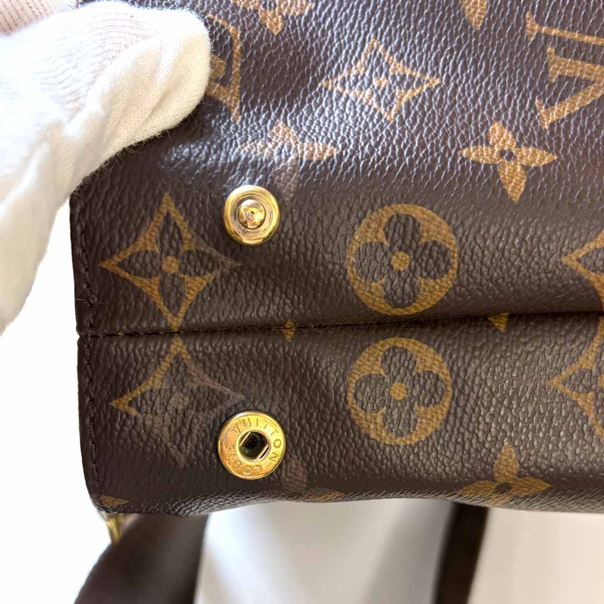 Monogram Cabas Beaubourg Tote Bag Brown M53013 Purse