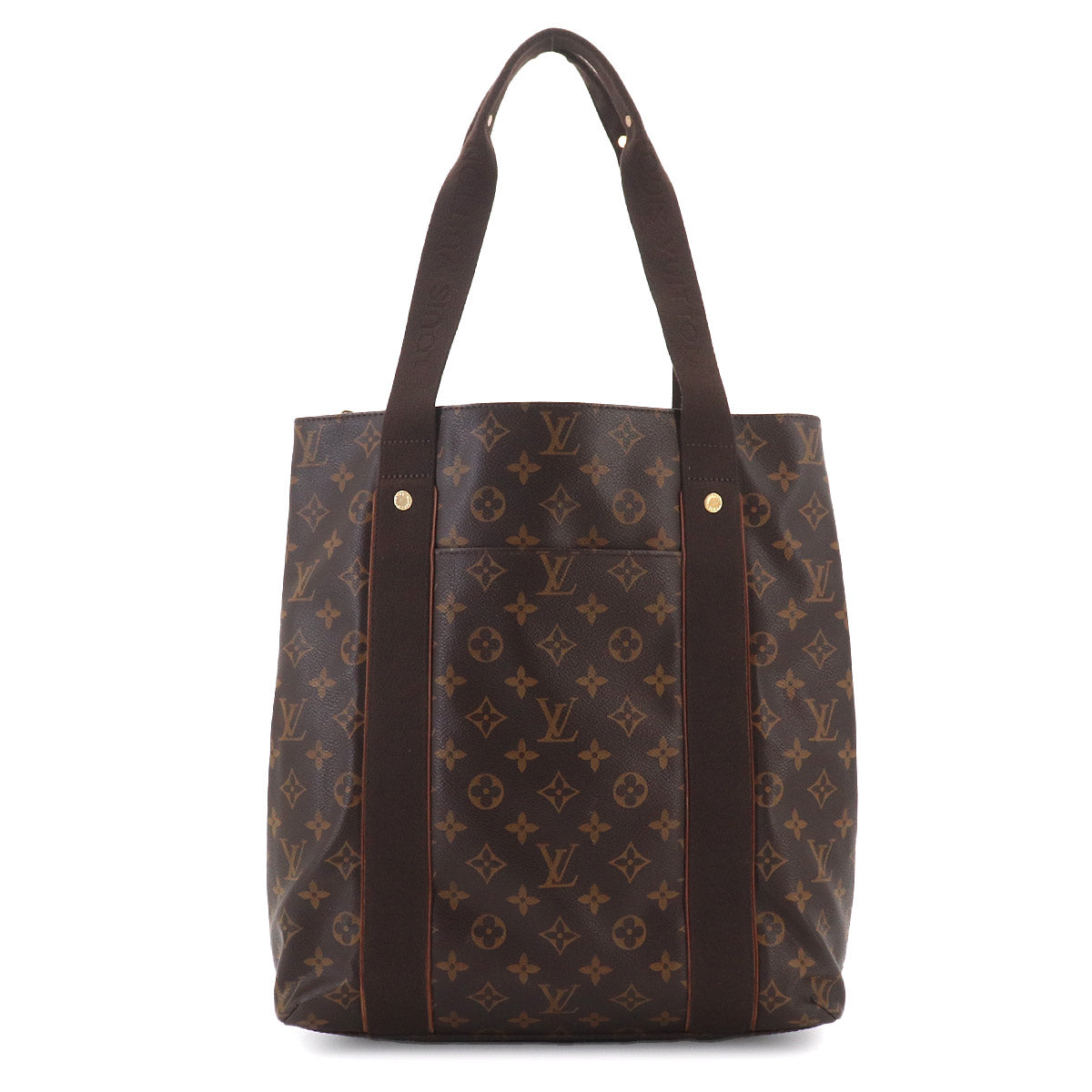 Monogram Cabas Beaubourg Tote Bag Brown M53013 Purse
