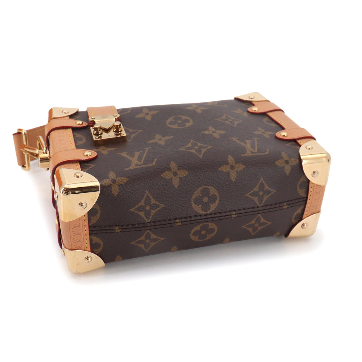 Monogram Side Trunk PM Hand Shoulder Bag M46815 Purse