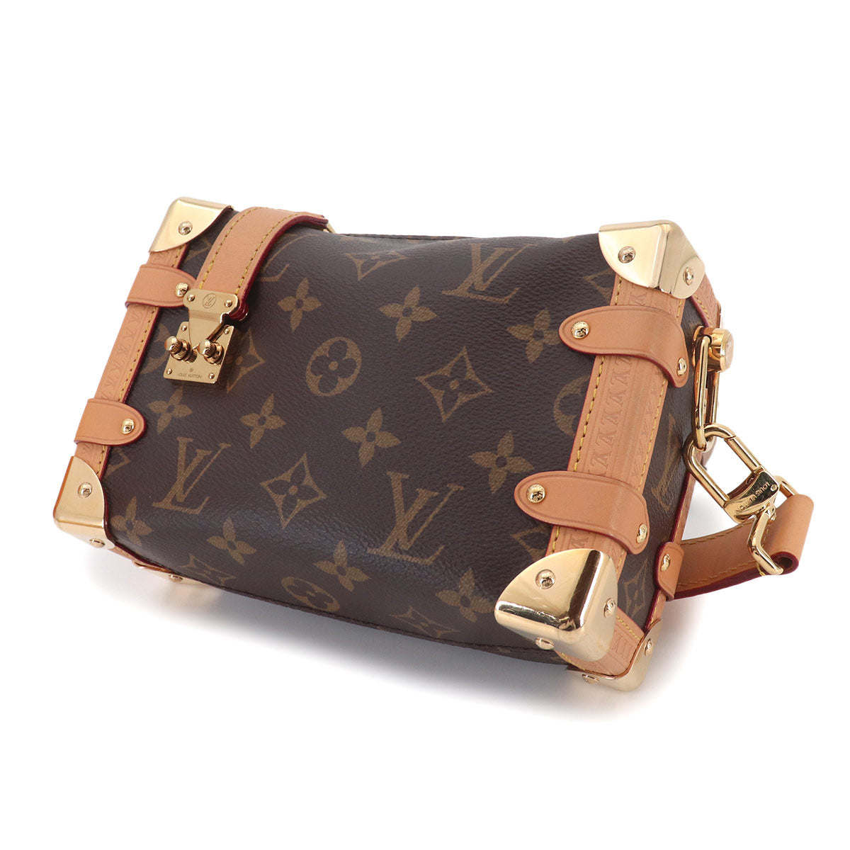 Monogram Side Trunk PM Hand Shoulder Bag M46815 Purse