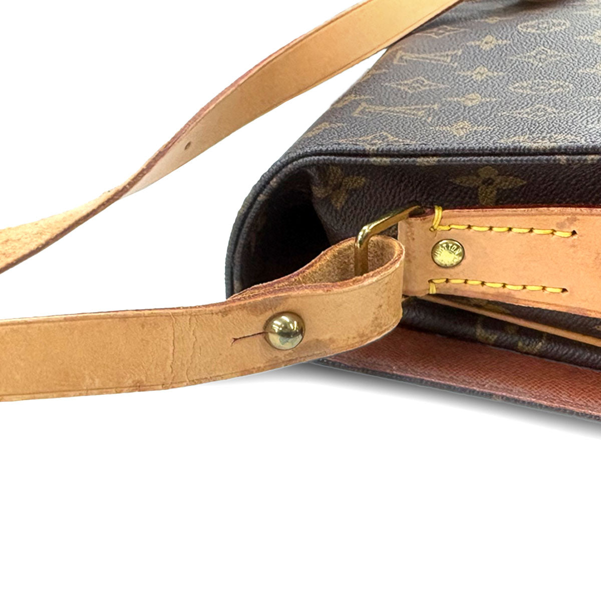 Monogram Cartouchiere GM Shoulder Bag Brown M51252 Purse