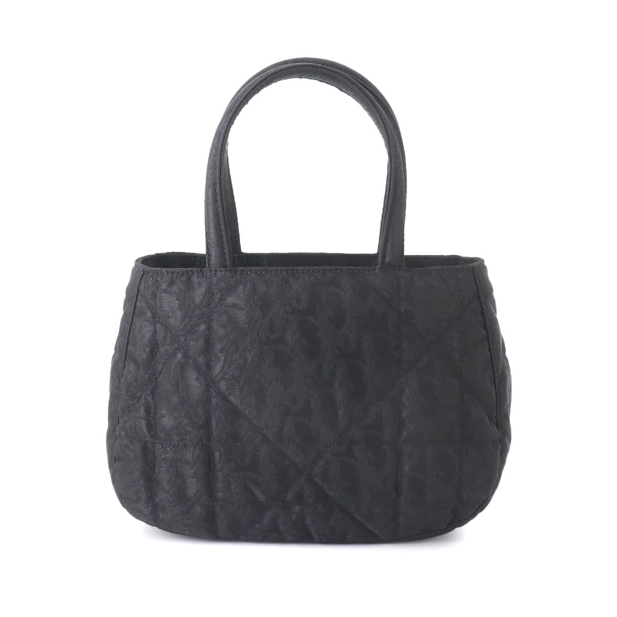 Trotter Mini Hand Bag Nylon Leather Black Purse