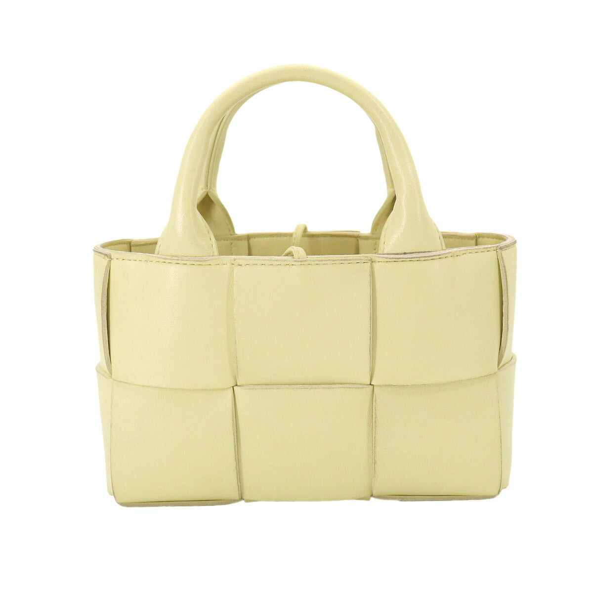 Intrecciato Candy Arco Tote Shoulder Bag Leather