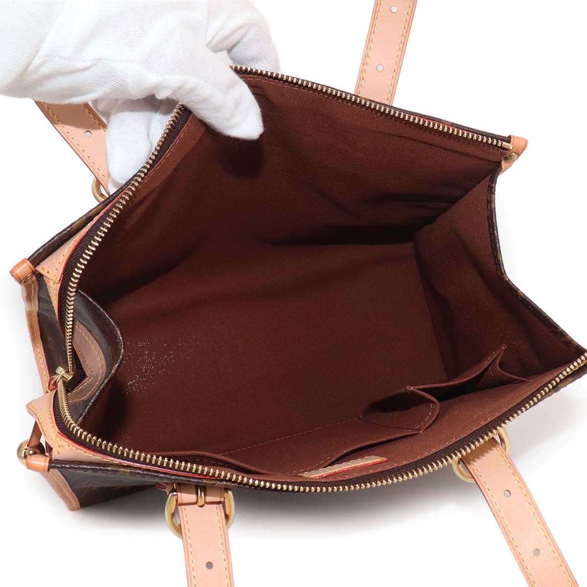 Monogram Popincourt Haut Tote Bag Brown M40007 Purse