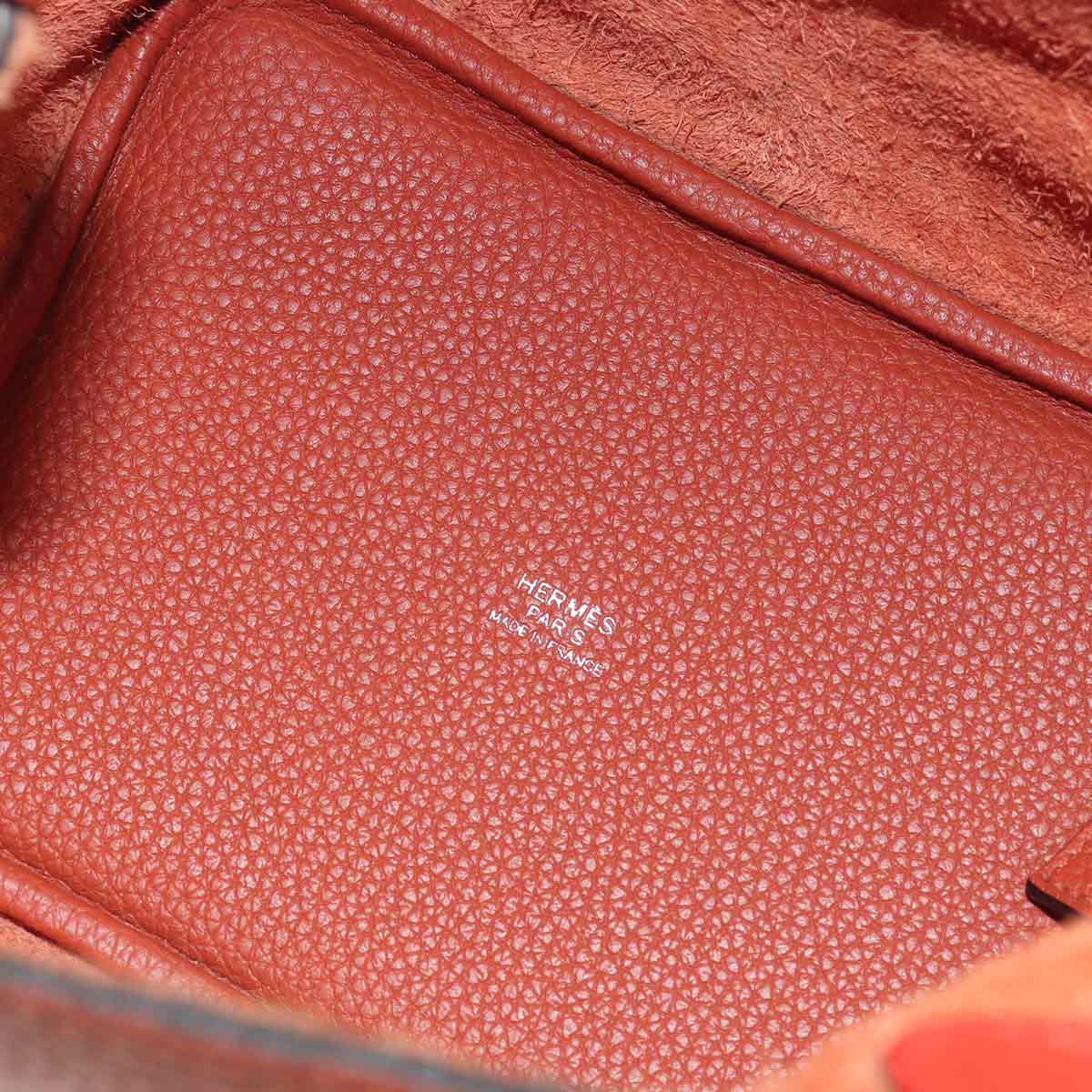 Picotin Lock PM Eclat Hand Bag Taurillon Clemence Swift Cuivre