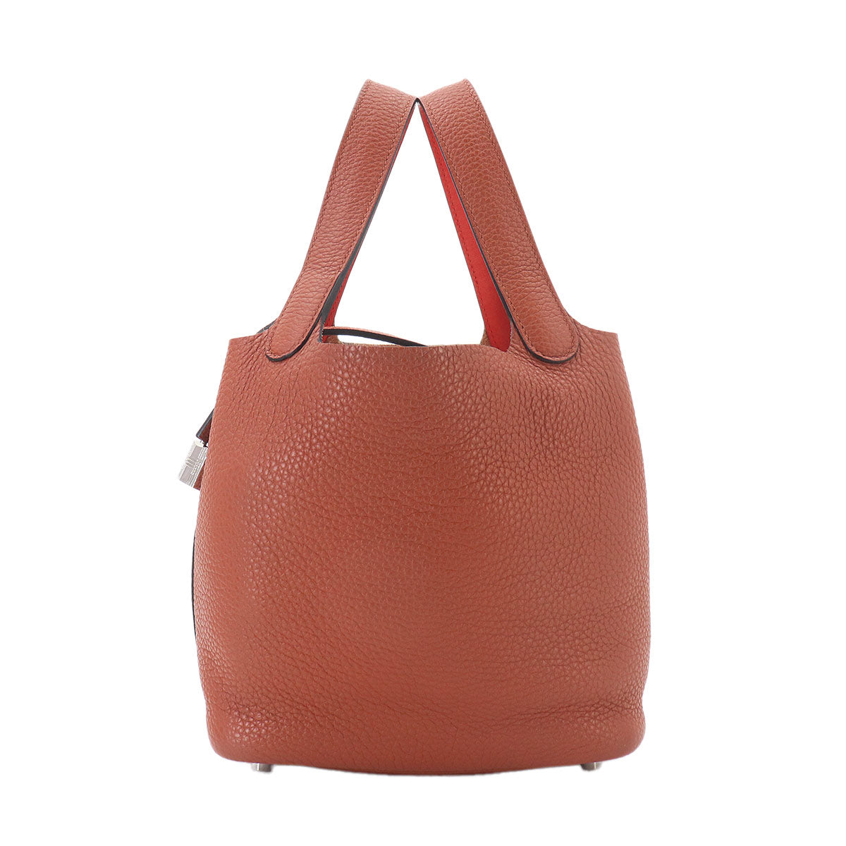 Picotin Lock PM Eclat Hand Bag Taurillon Clemence Swift Cuivre