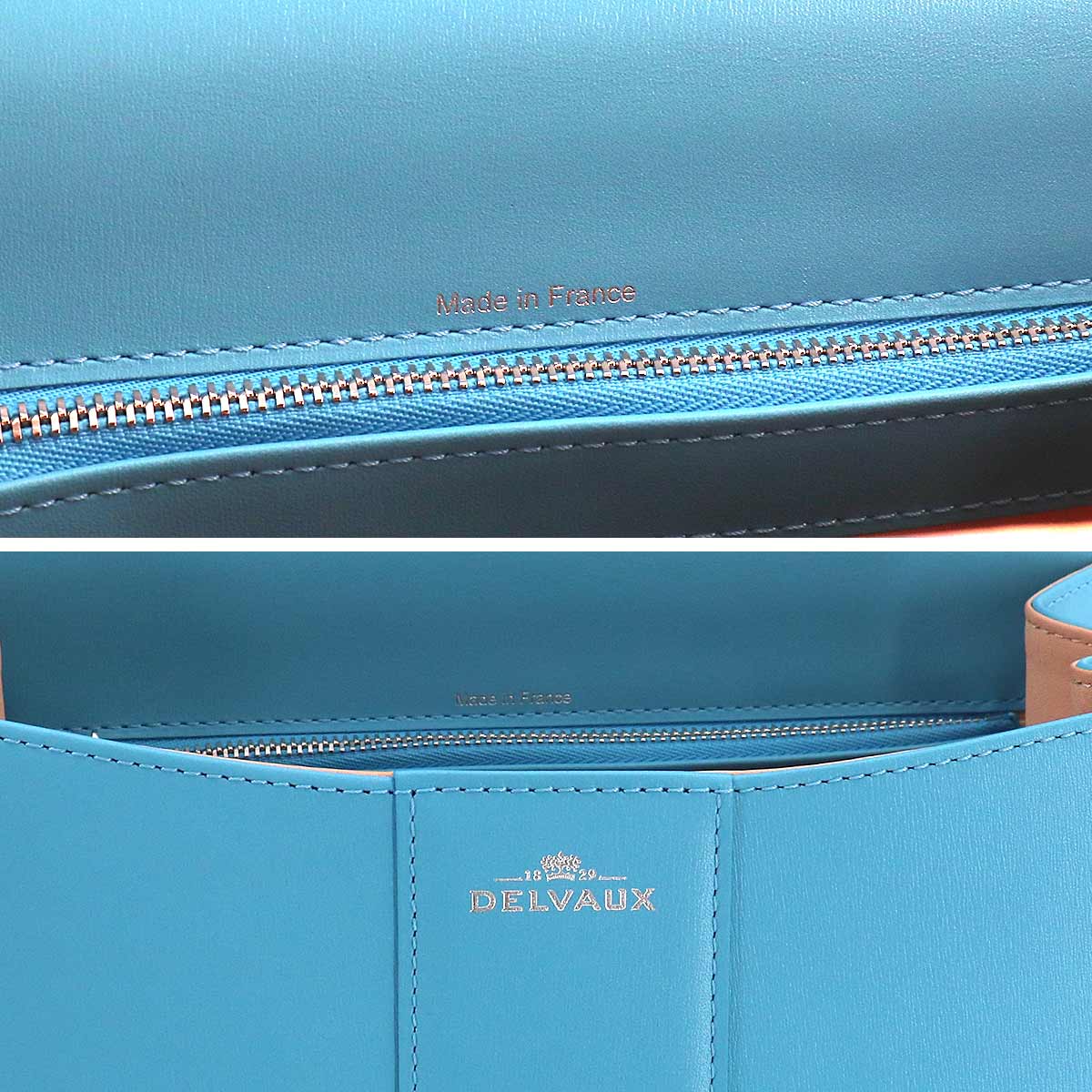 Brillant L'Humour MM Hand Shoulder Bag Leather Ciel