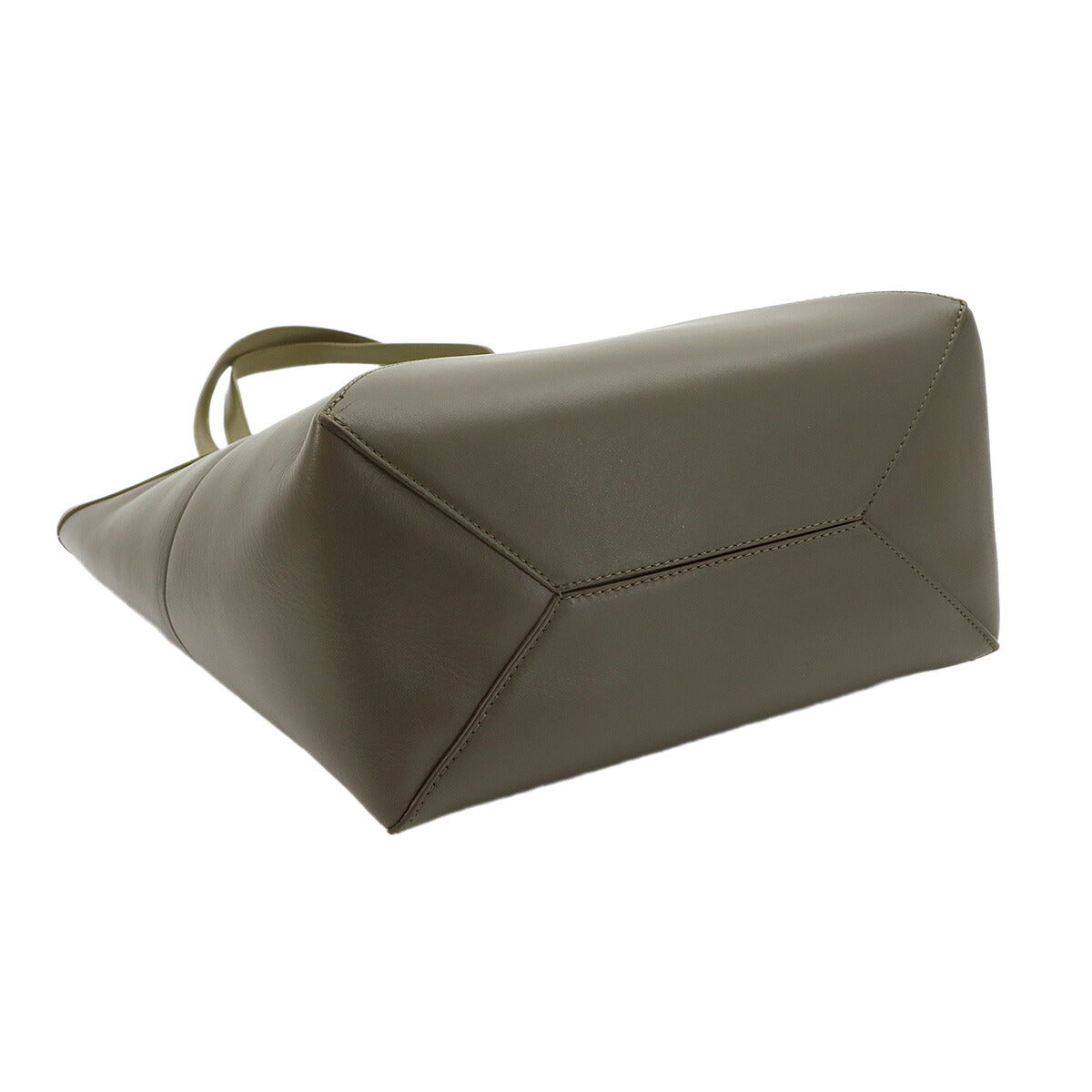 Medium Puzzle Fold tote Bag Leather Khaki Purse