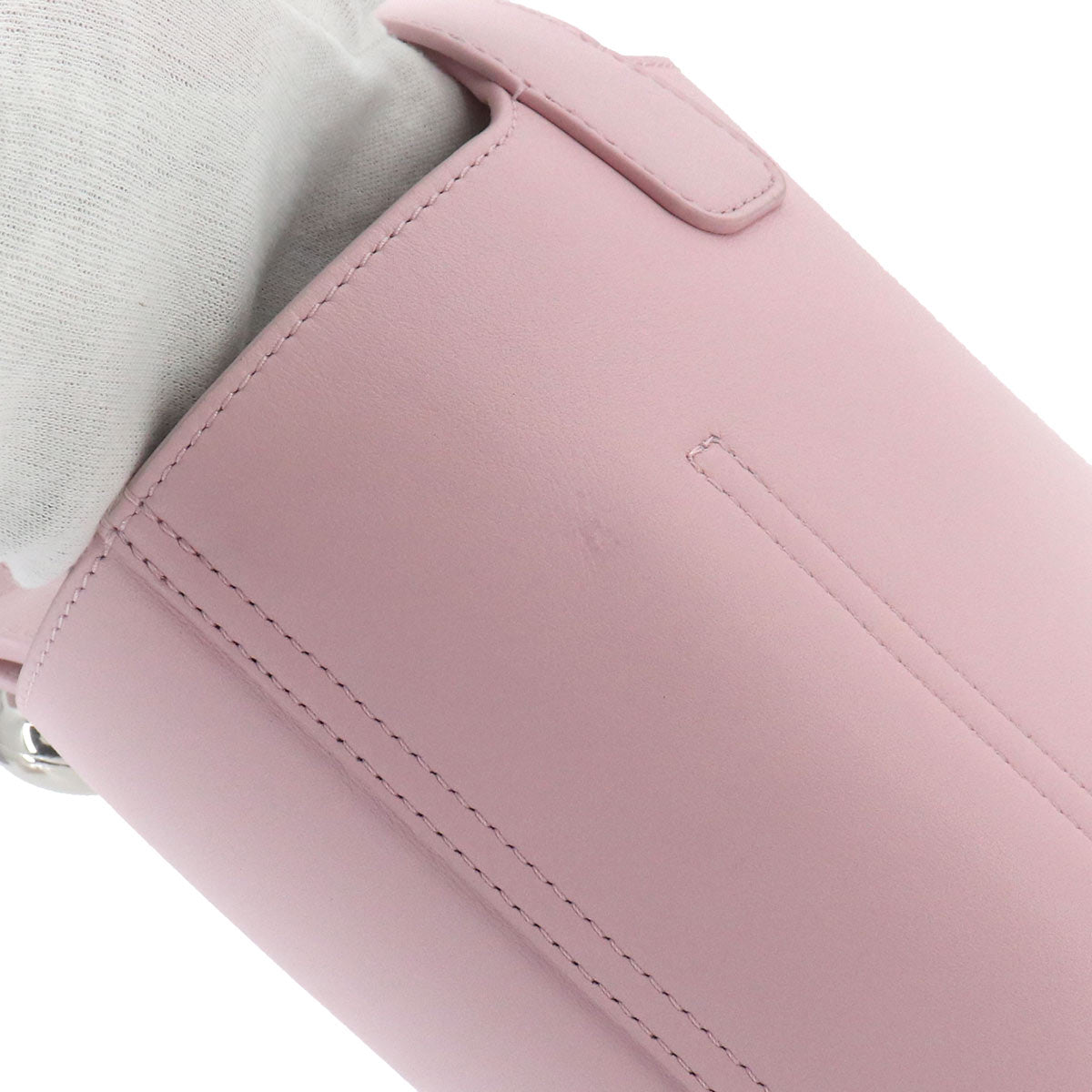 LOEWE Pebble Bucket Bag Mini Hand Shoulder Bag Leather Blossom