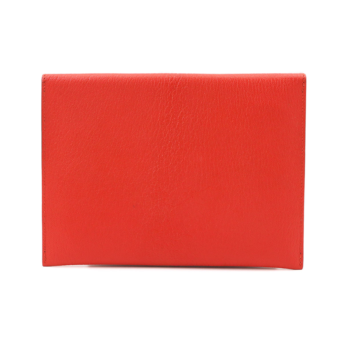 Envelope trio Pouch Chevre Rouge Casaque Orange Lime