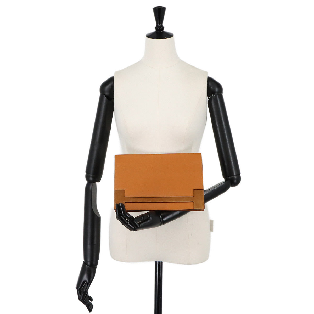 Multiplis Clutch Bag Evercolor Grizzly Brown Purse