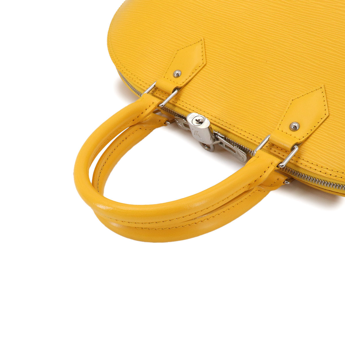 Epi Alma GM Hand Shoulder Bag Leather Citron M40629 Purse