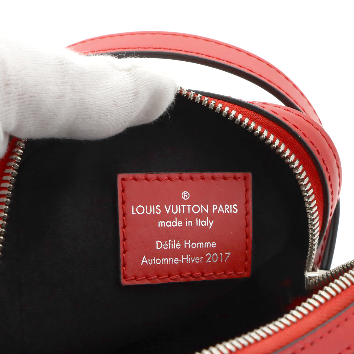 Epi Danube PPM Shoulder Bag Leather Red M53434