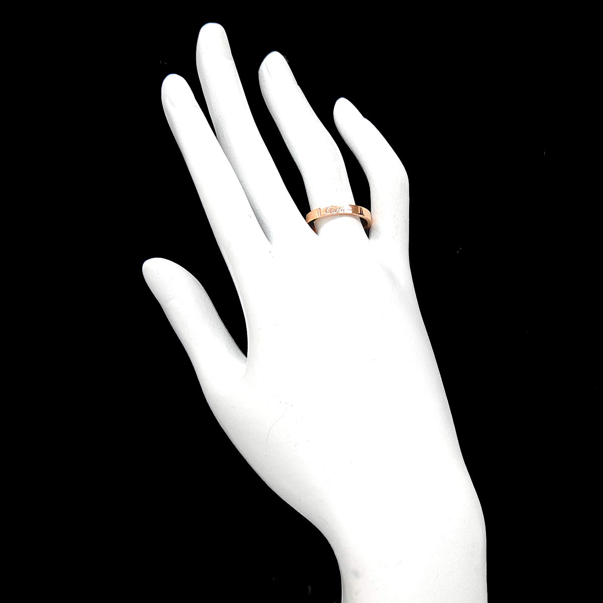 C de Ring 18K Pink Gold 750 Size57 7.75-8(US)