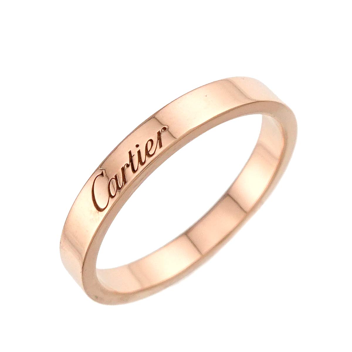 C de Ring 18K Pink Gold 750 Size57 7.75-8(US)