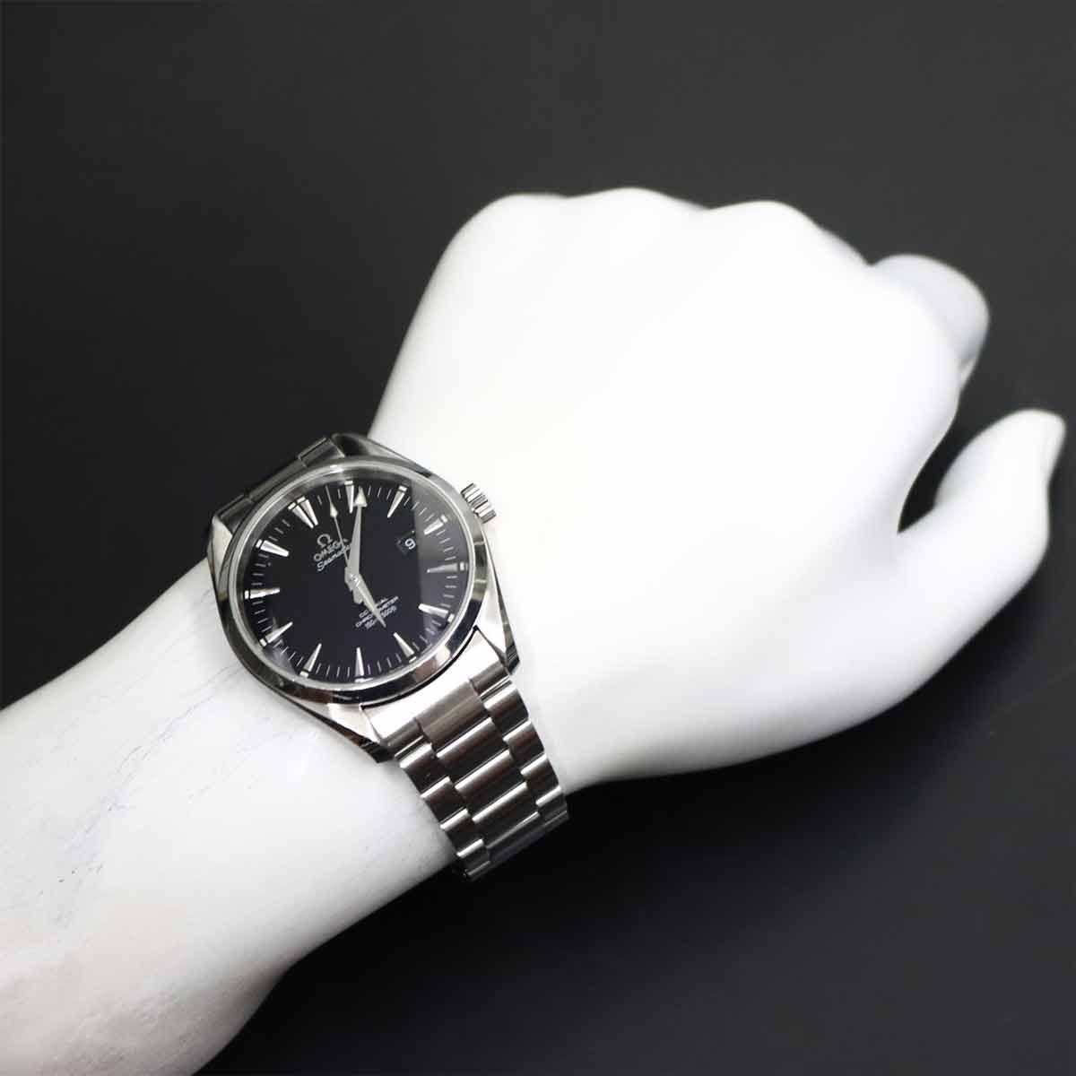 Seamaster Aqua Terra 2502 50 Automatic Black Dial Mens Watch