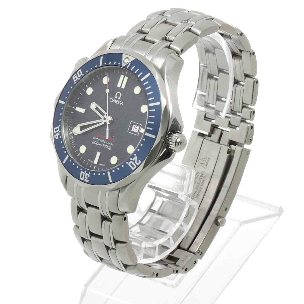 Seamaster Professional 2221 80 300m Quartz Blue Dial Mens