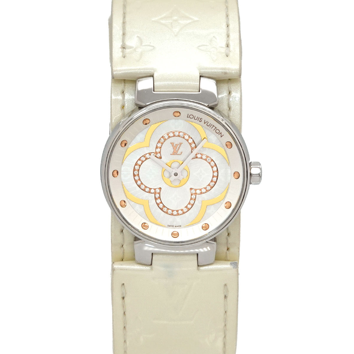 Tambour Moon Divine QA017 Quartz Diamond Ladies Watch