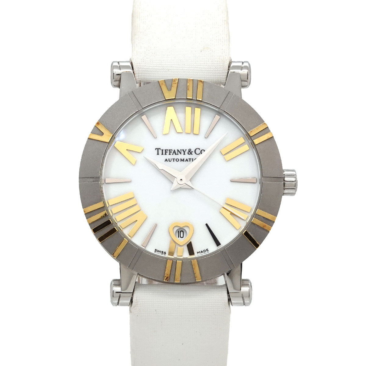 Atlas Z1300 68 16A20A41A Automatic Date White Ladies