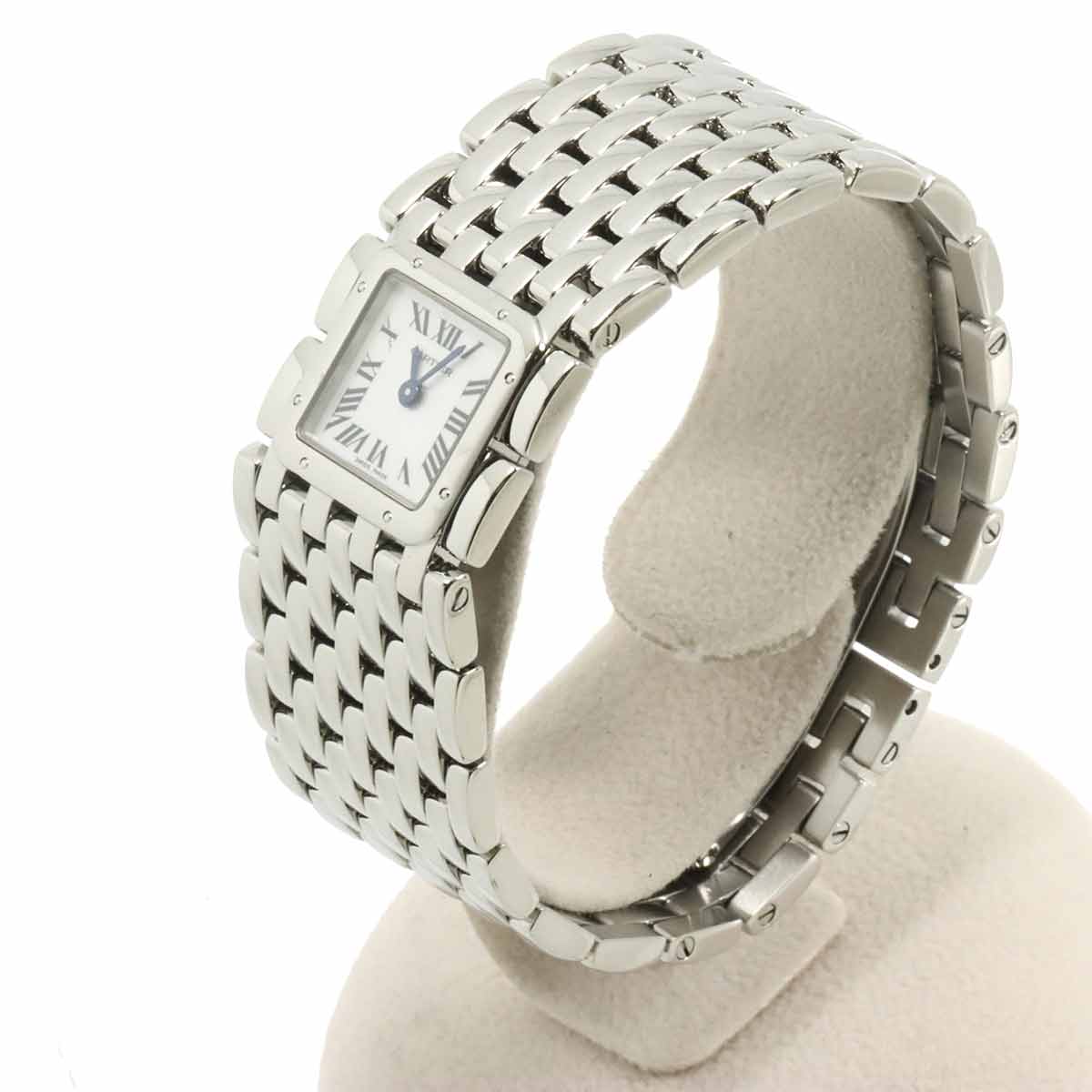 Panthere Ruban W61001T9 Quartz White Shell Dial Ladies Watch