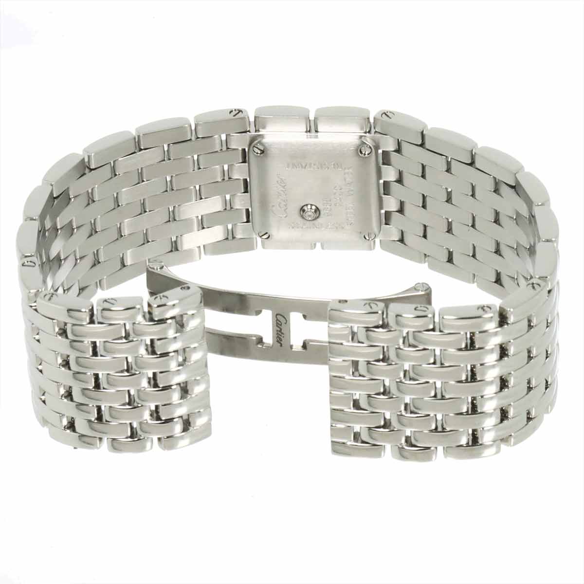 Panthere Ruban W61001T9 Quartz White Shell Dial Ladies Watch