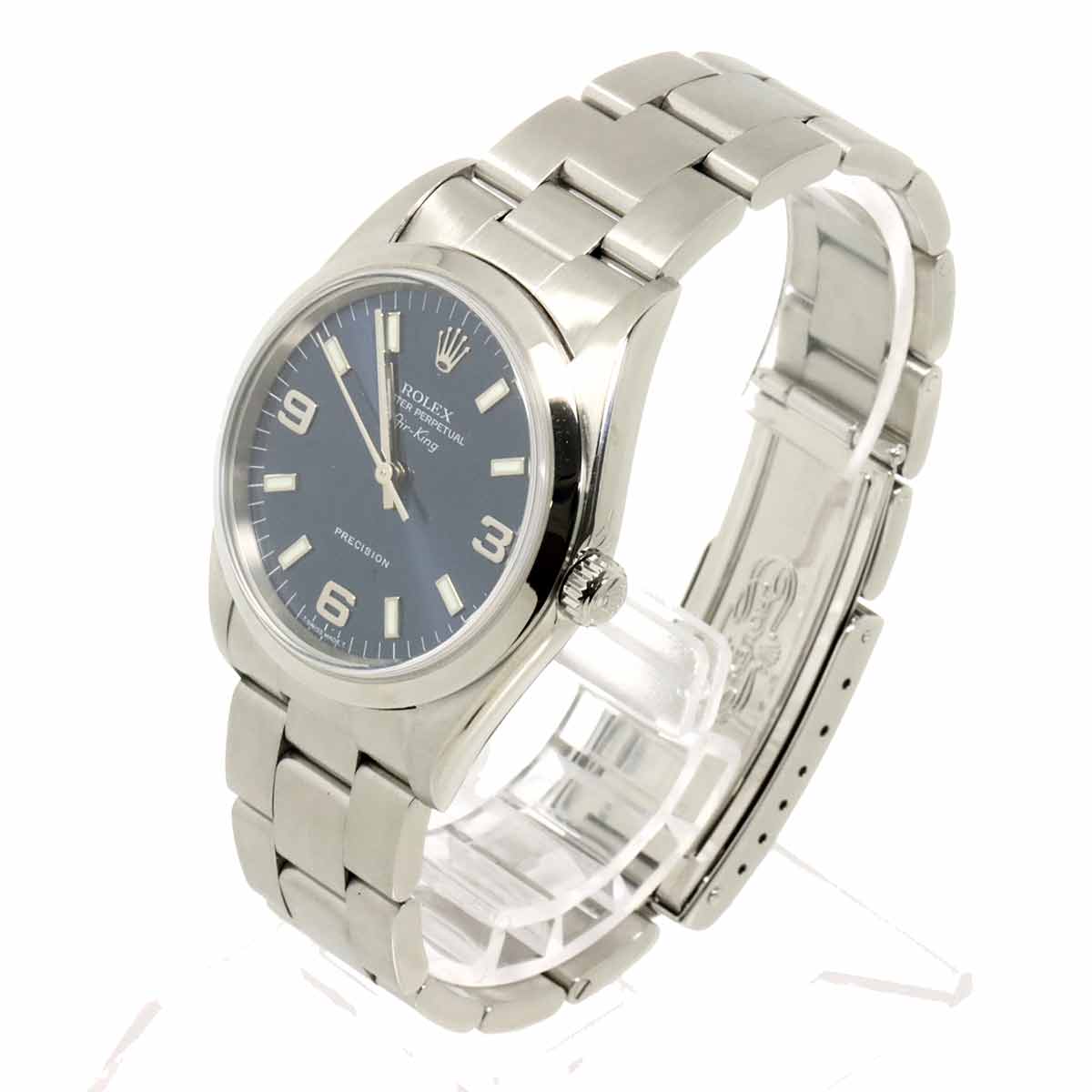 Air King 14000 Serial U Automatic Blue Dial Mens Watch